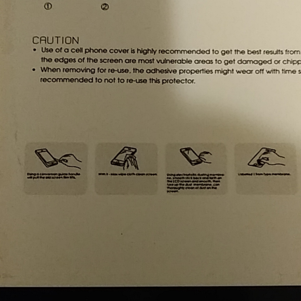Glass screen protector - Picture 2 of 2